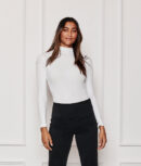 The Extra Soft Long Sleeve Day to Night Bodysuit - White Sand