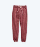 The Coziest Cashmere Blend Jogger - Rosewood & Shell
