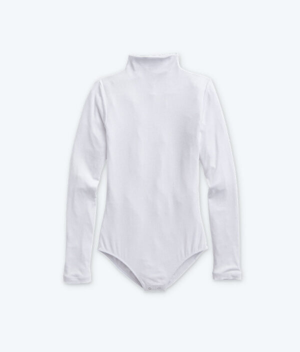 The Extra Soft Long Sleeve Day to Night Bodysuit - White Sand - Image 4