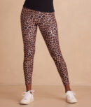 The Do-It-All High Rise 7/8 Leggings - Terracotta Leopard