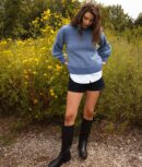 The Luxe Cashmere Blend Mix Stitch Sweater - Admiral & Dune