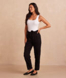 The Timeless Slim Tie-Waist Pant - Sea Urchin