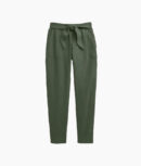 The Softest French Terry Tie-Waist Pant - Olive
